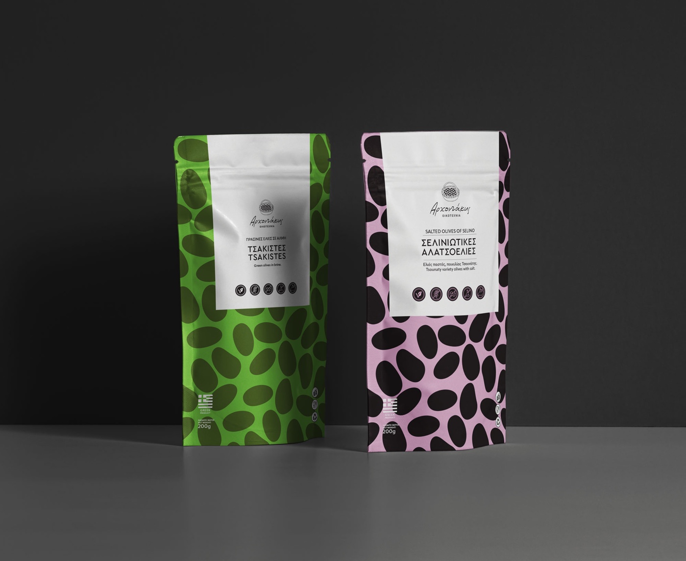 PACKAGING DESIGN FOR LOCAL PRODUCTS LOGO DESIGN CHANIA CRETE